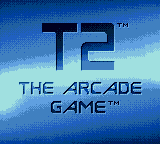 T2 - The Arcade Game (USA, Europe) Title Screen